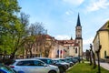 Master PaulÃ¢â¬â¢s Square with Town hall and Basilica of St. James in Old town of Levoca - UNESCO SLOVAKIA Royalty Free Stock Photo